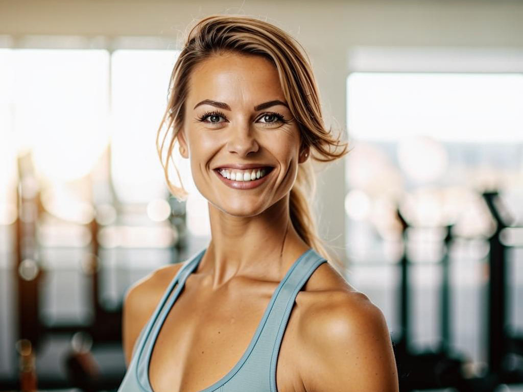 Portræt af Pilates instruktør Sofie Andersen